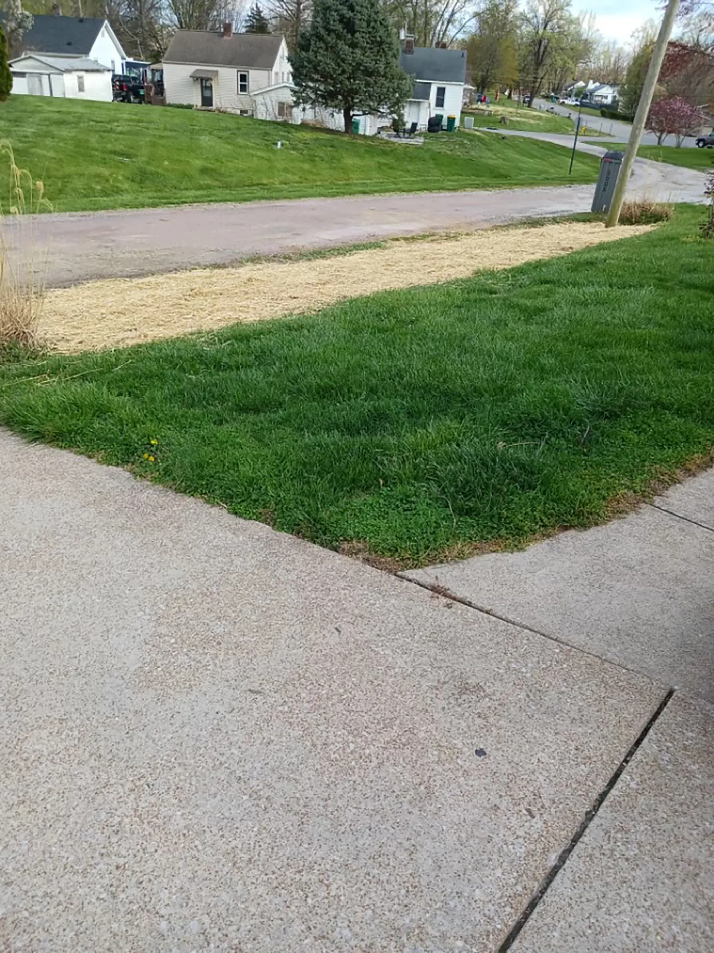 ASA Construction SVC. LLC - Belleville IL - Culvert Install to Level Out Front Yard